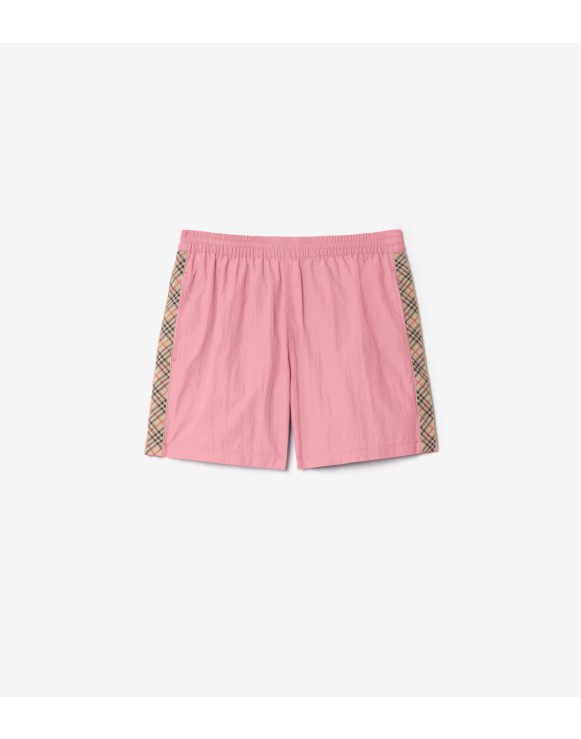 Check Trim Swim Shorts