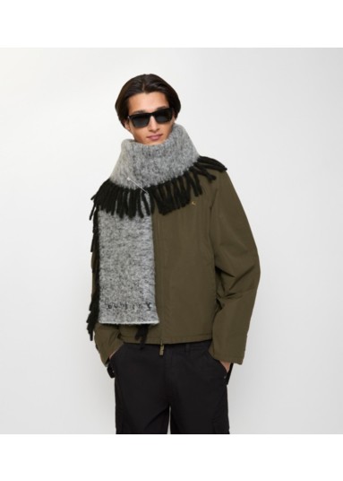 Alpaca Wool Blend Happy Scarf