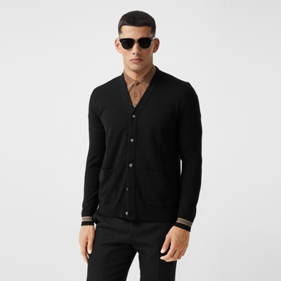 burberry wool cardigan