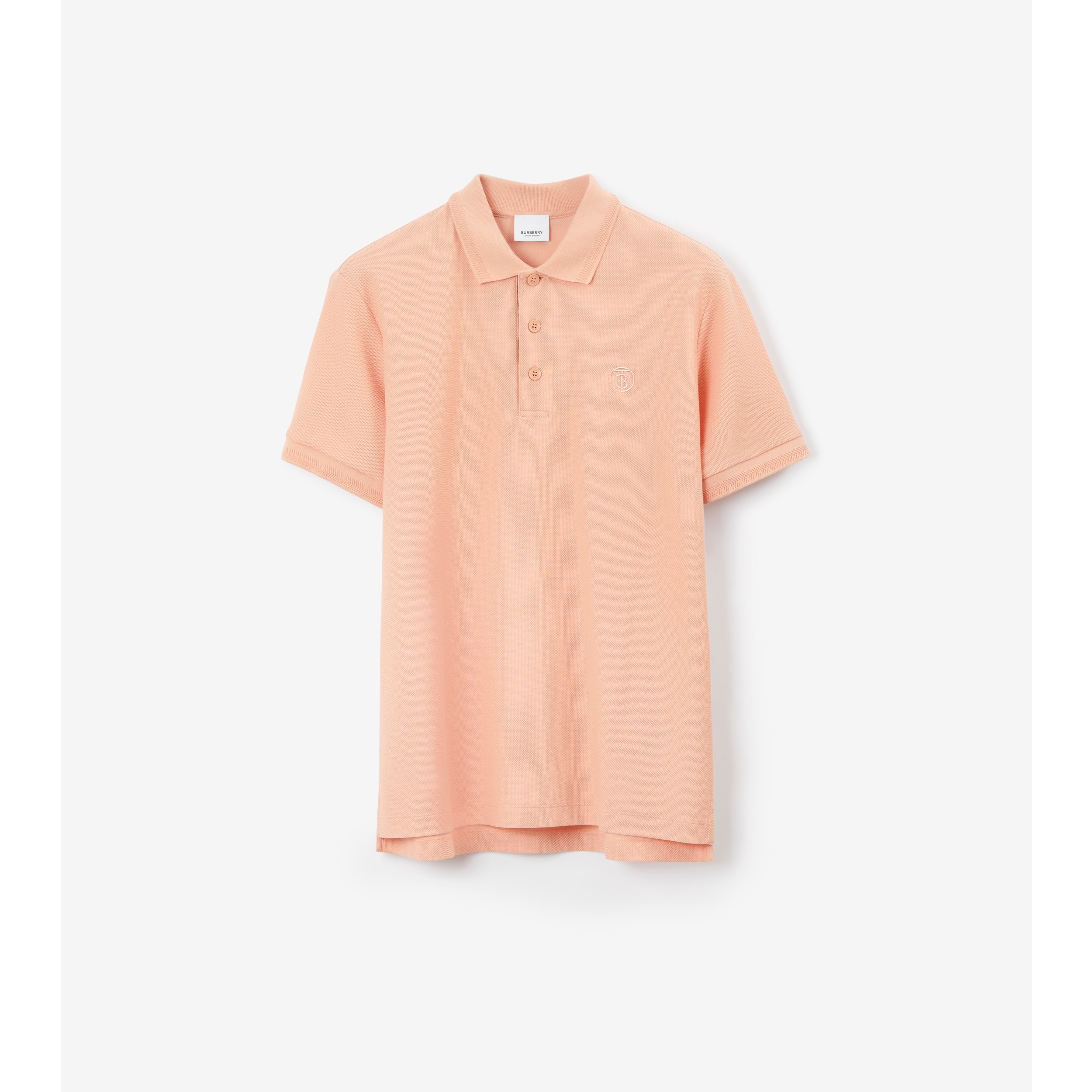 Monogram Cotton Pique T-Shirt - Ready-to-Wear