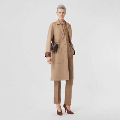 burberry small monogram leather camera bag