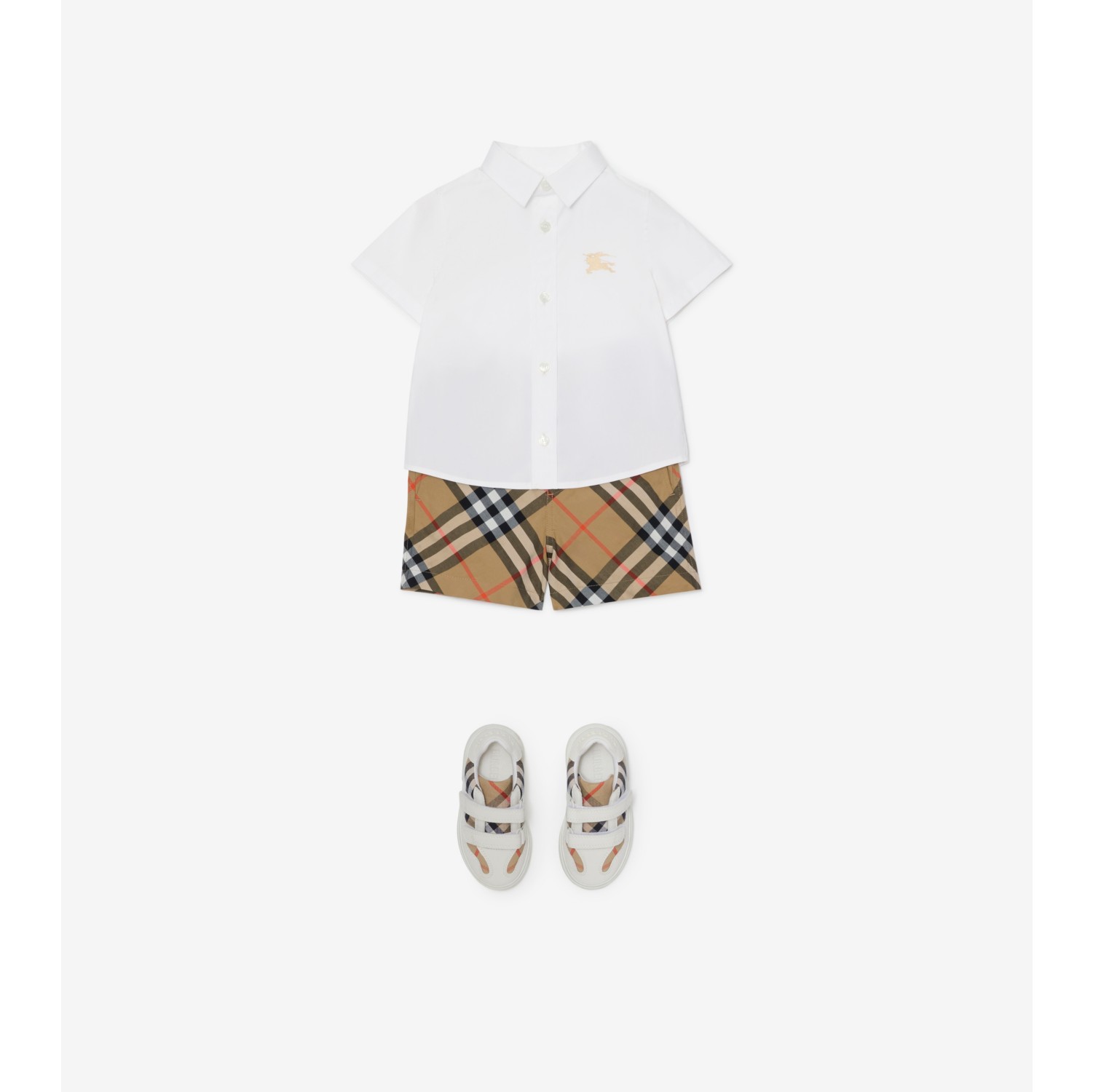 Camicia in cotone stretch