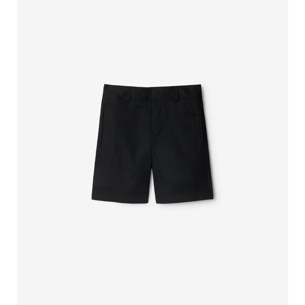 Shop Burberry Childrens Cotton Blend Shorts In Black