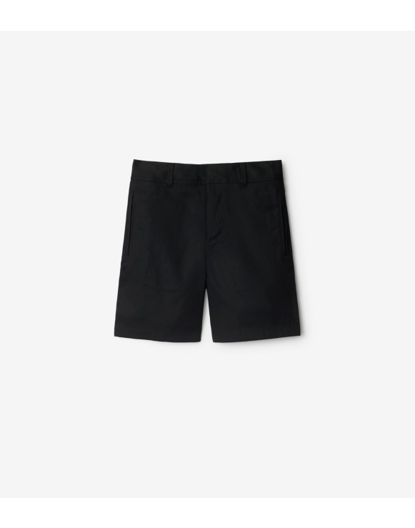 Cotton Blend Shorts