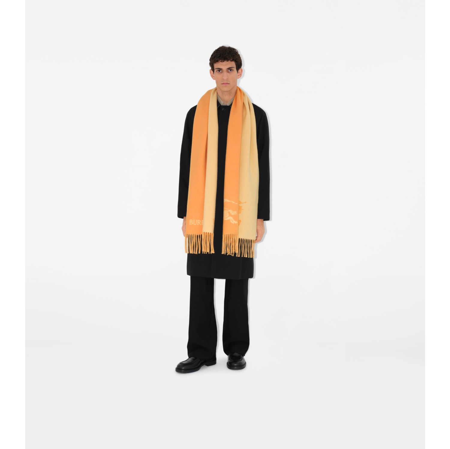 Reversible EKD Cashmere Scarf
