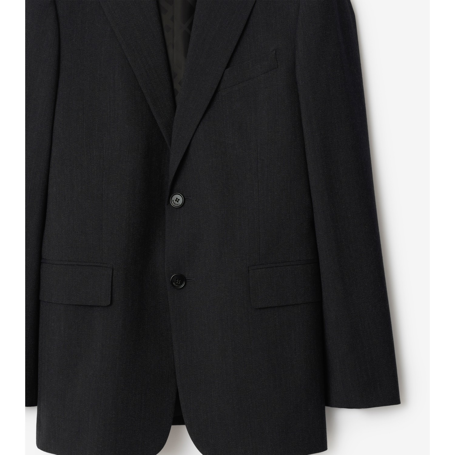 Wool Blend Tailored Jacket - thumbnail 4