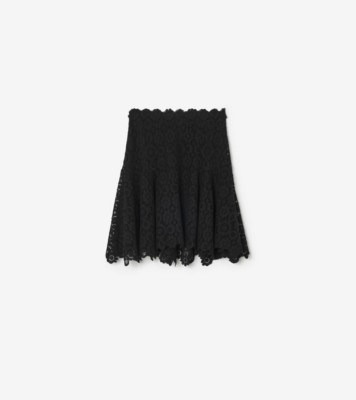 Burberry フローラルレース スカート (ブラック) - ウィメンズ | Burberry®公式サイト