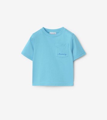 BURBERRY ストライプ コットン Tシャツ ストライプ コットンTシャツ (ブラック) - メンズ, コットン