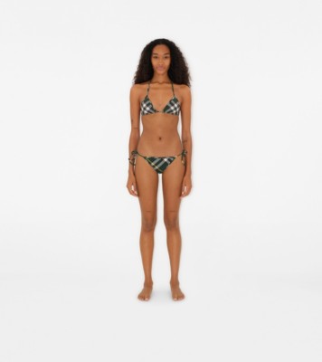 Burberry Green Check Bikini