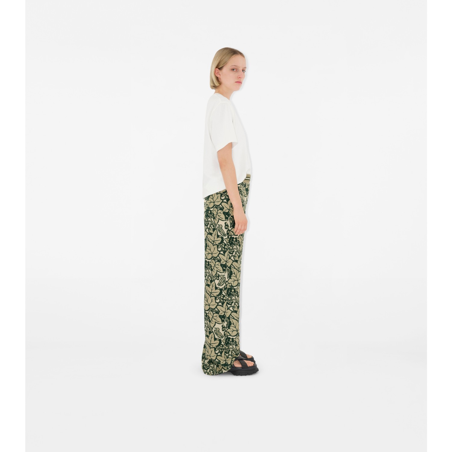 Ivy Silk Trousers