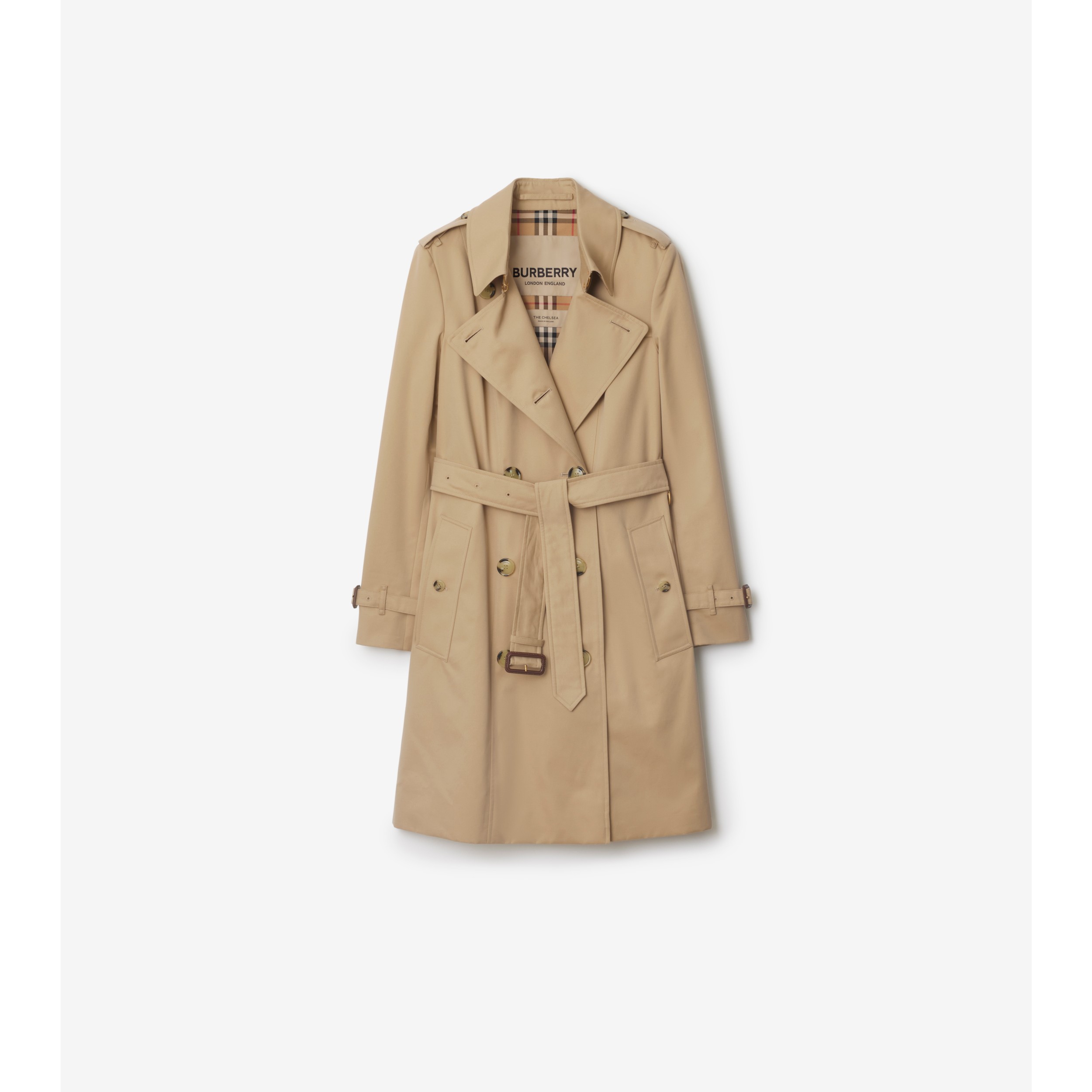 96年製　Burberry trench coat Ultra Chic 1990s Oversized Burberry Wool Trench Coat / ML – Xtabay