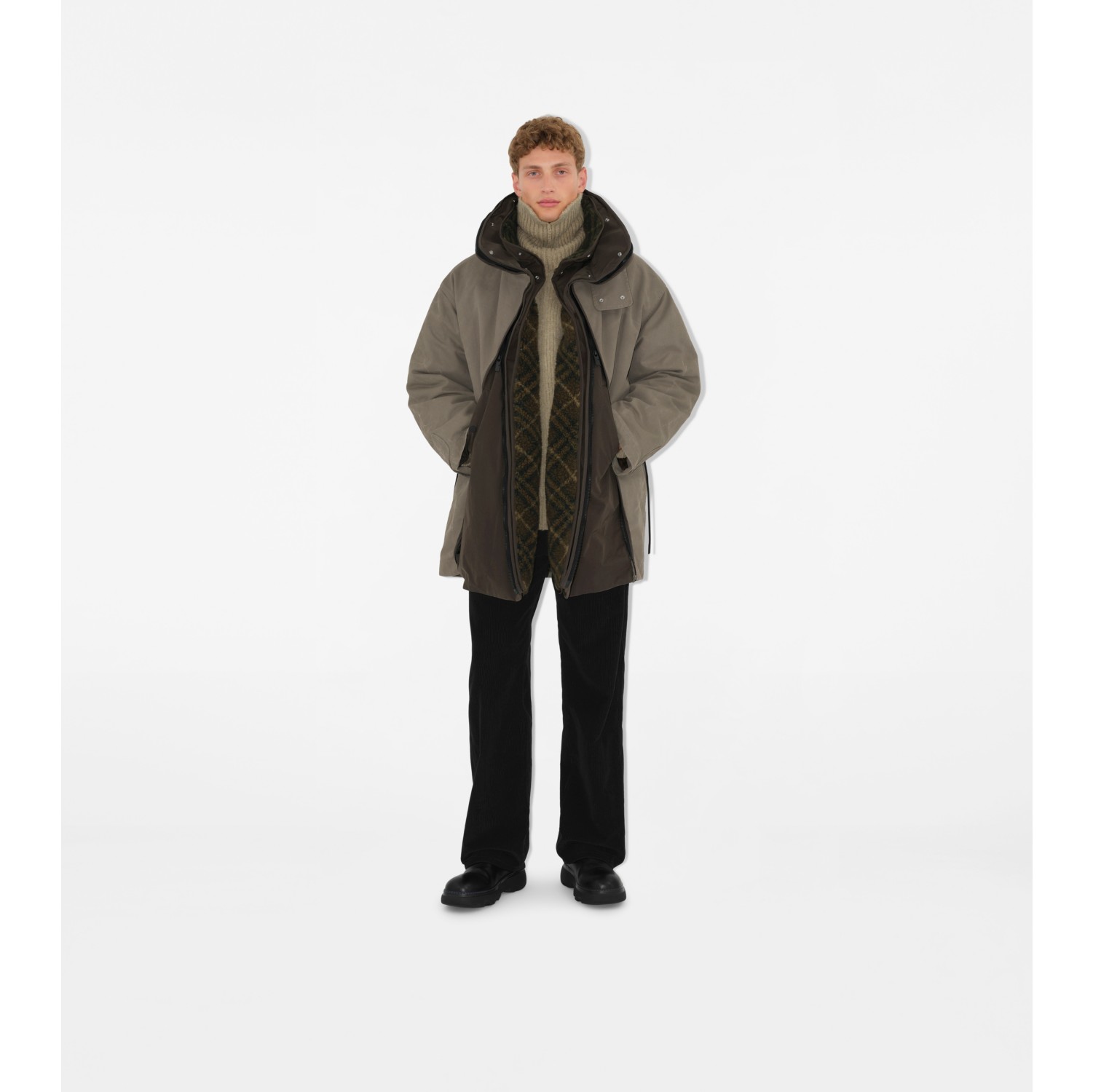 Detachable Warmer Cotton Parka