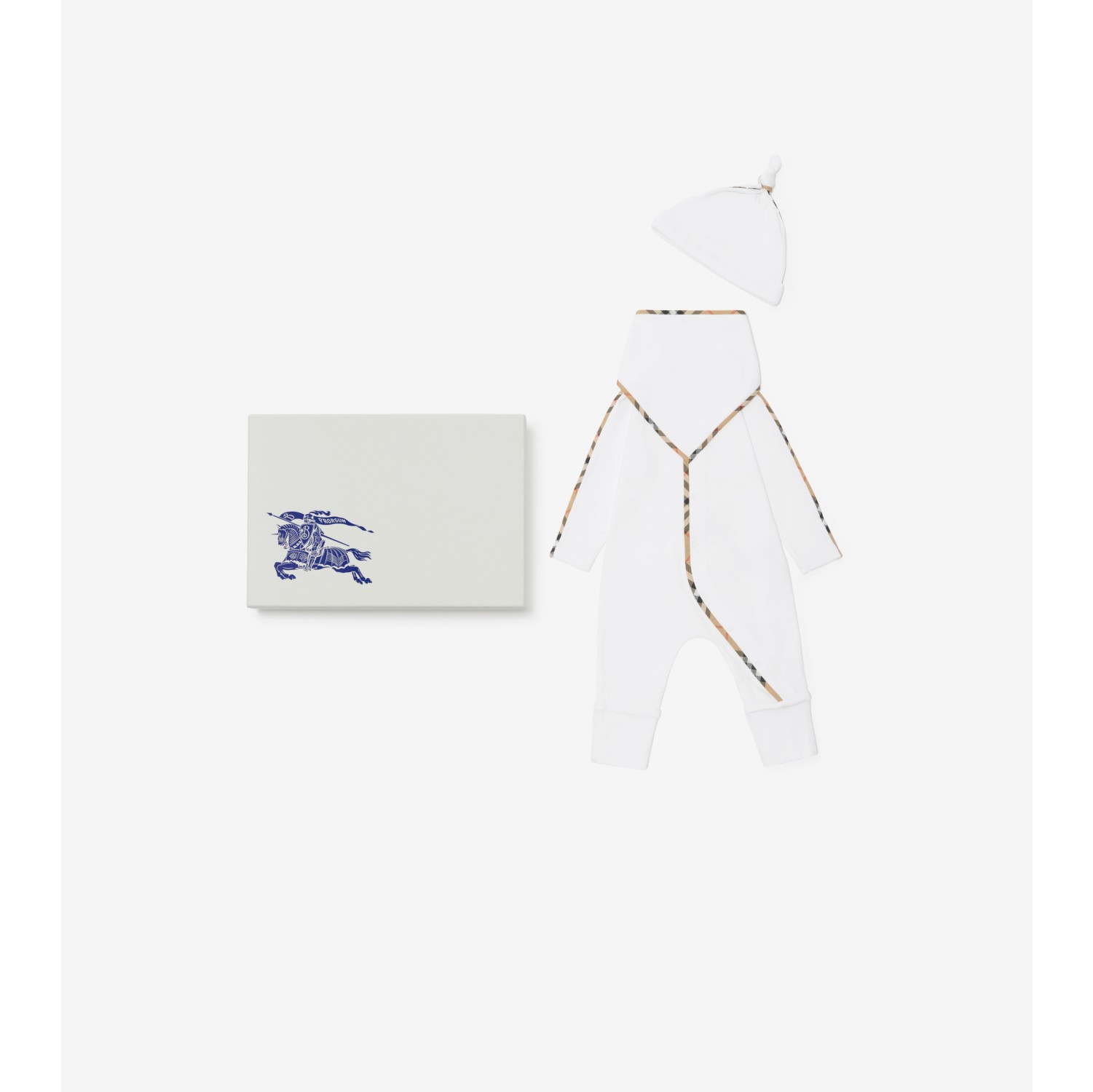 Stretch Cotton Three-piece Baby Gift Set