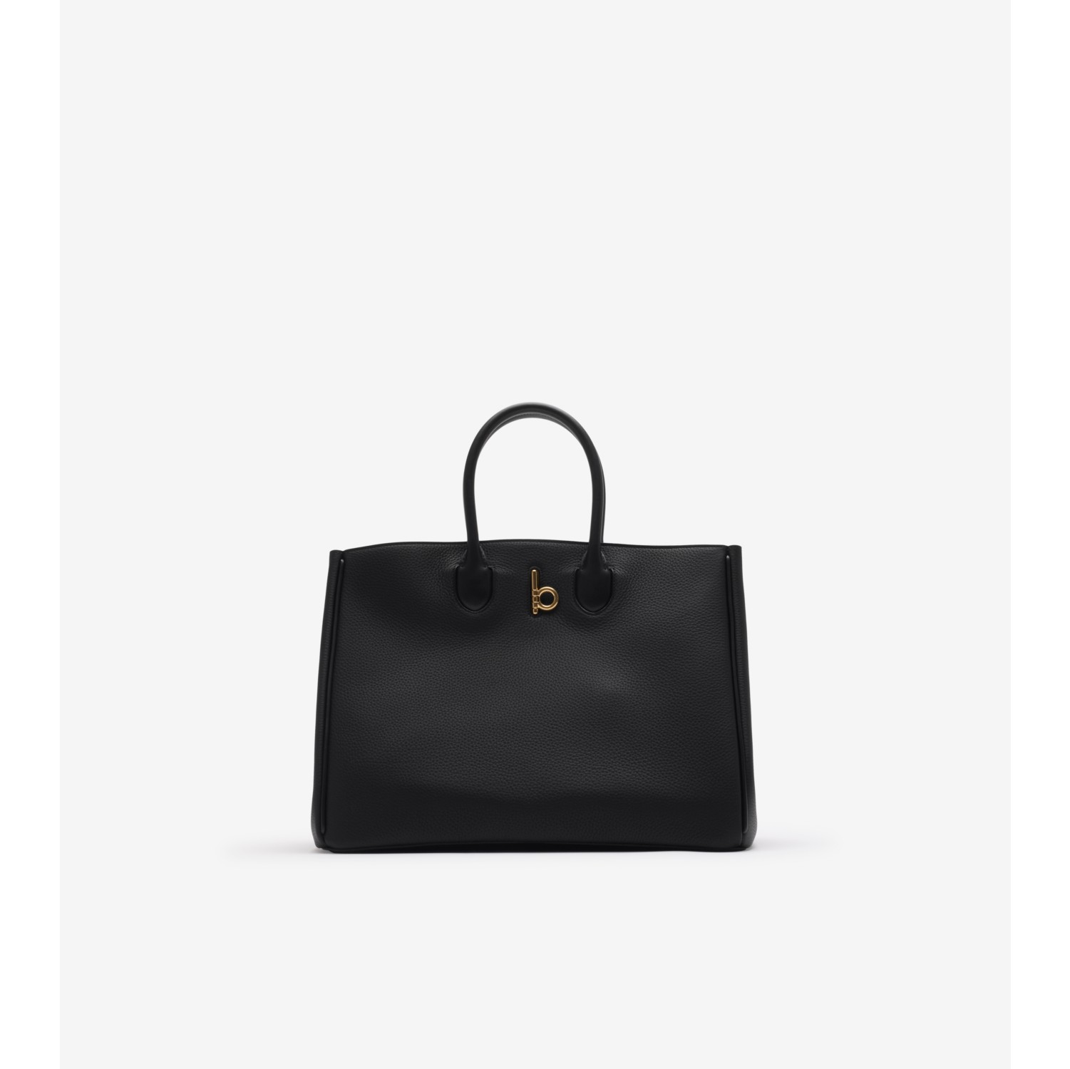 Burberry leather tote sale