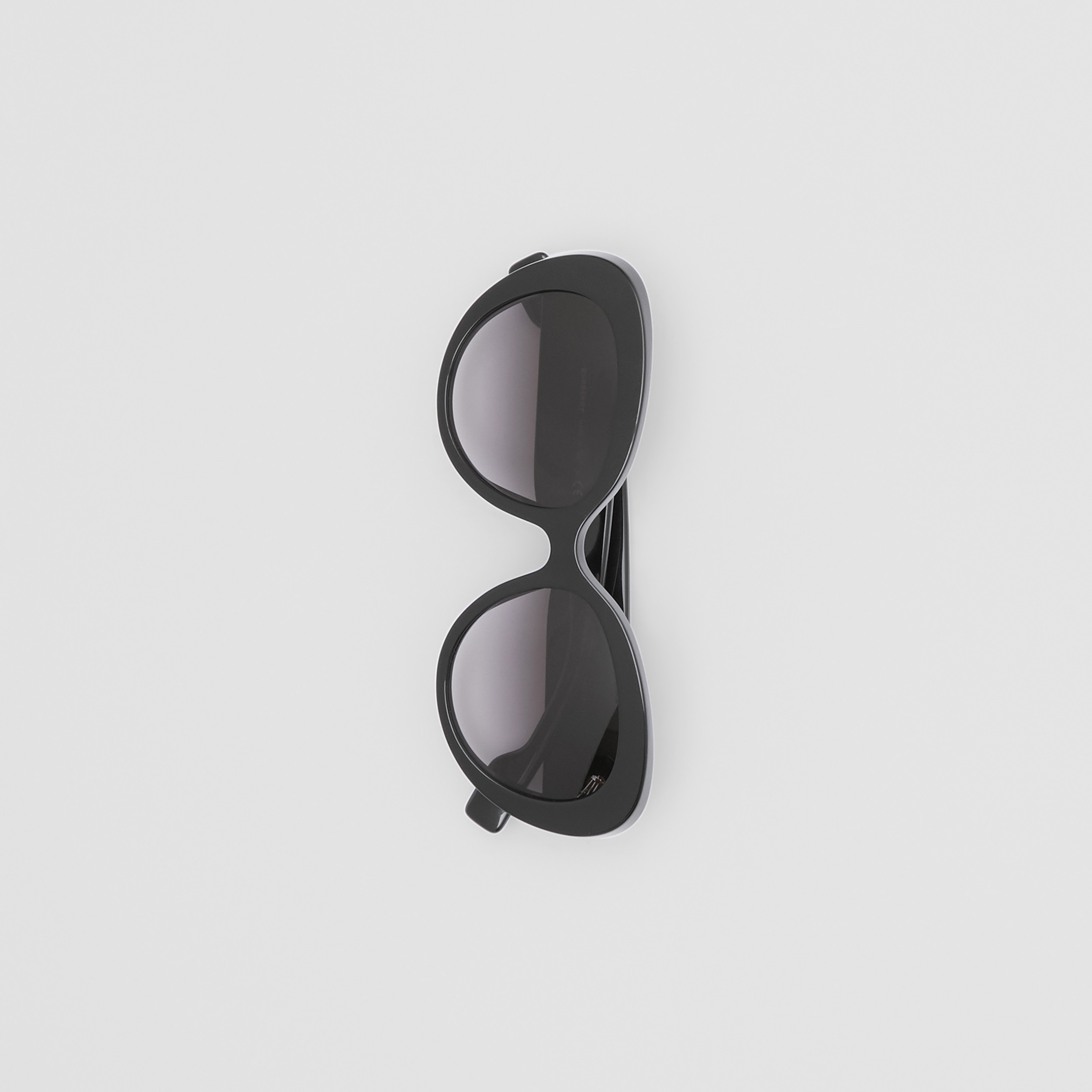  Monogram  Motif  Cat  eye  Frame Sunglasses in Black Women 