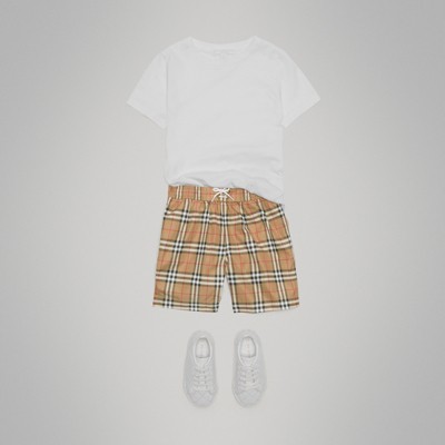 burberry plaid shorts