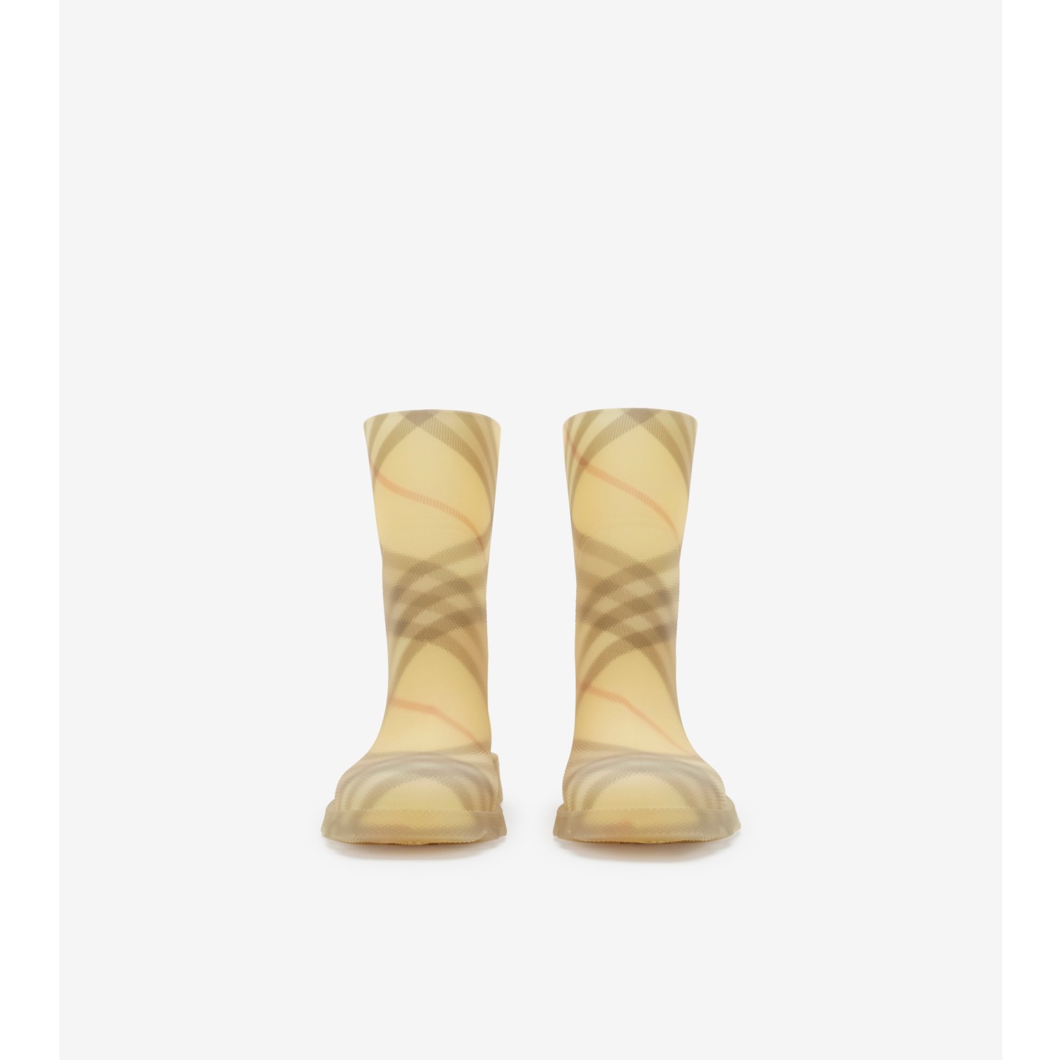 Botas altas Marsh en goma Check