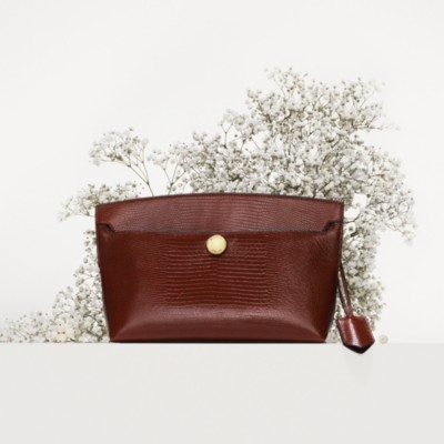 burberry red clutch