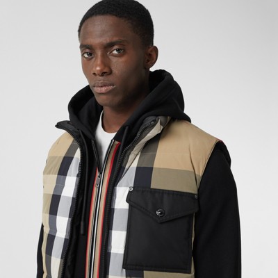 burberry gilet reversible