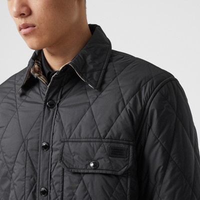burberry quilted men