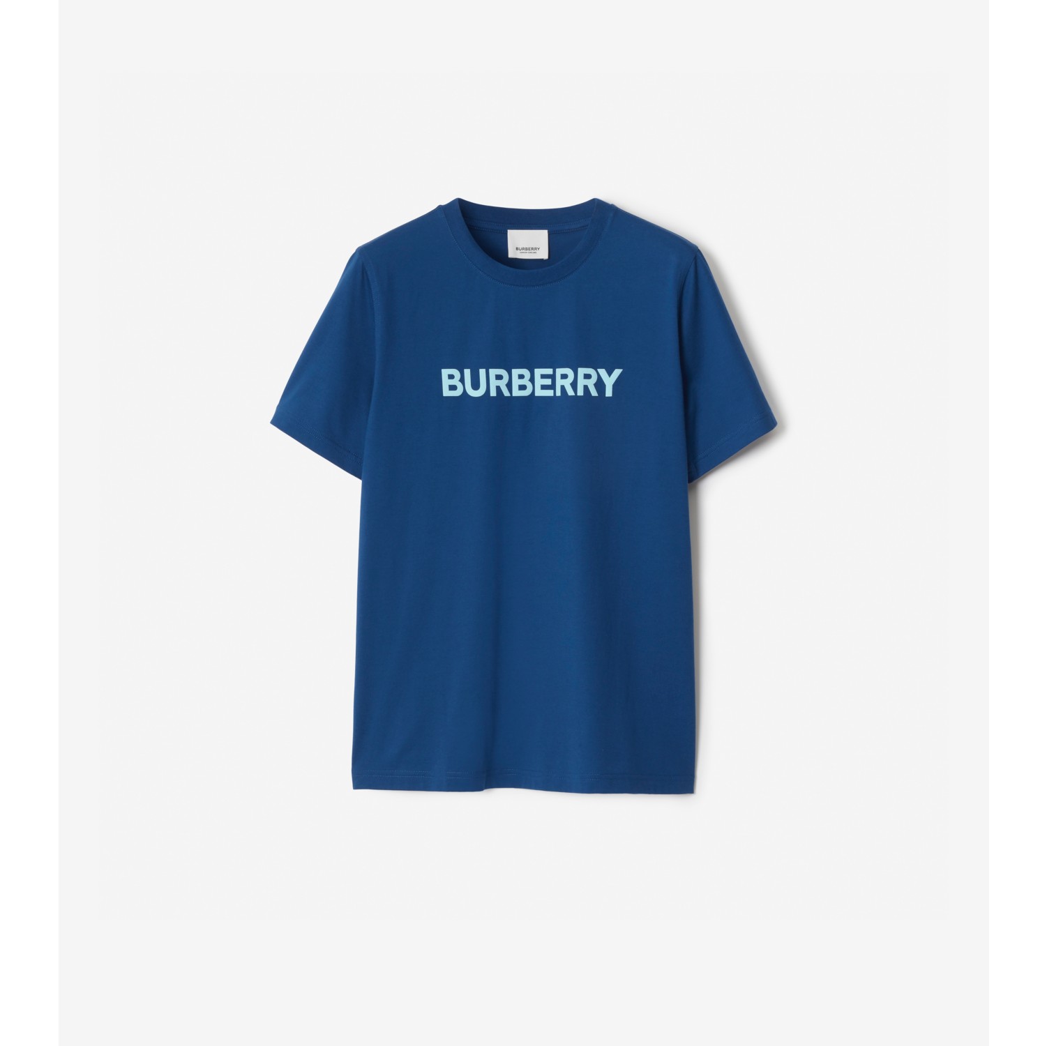 ロゴプリント コットンTシャツ (リッチネイビー) - ウィメンズ | Burberry®公式サイト