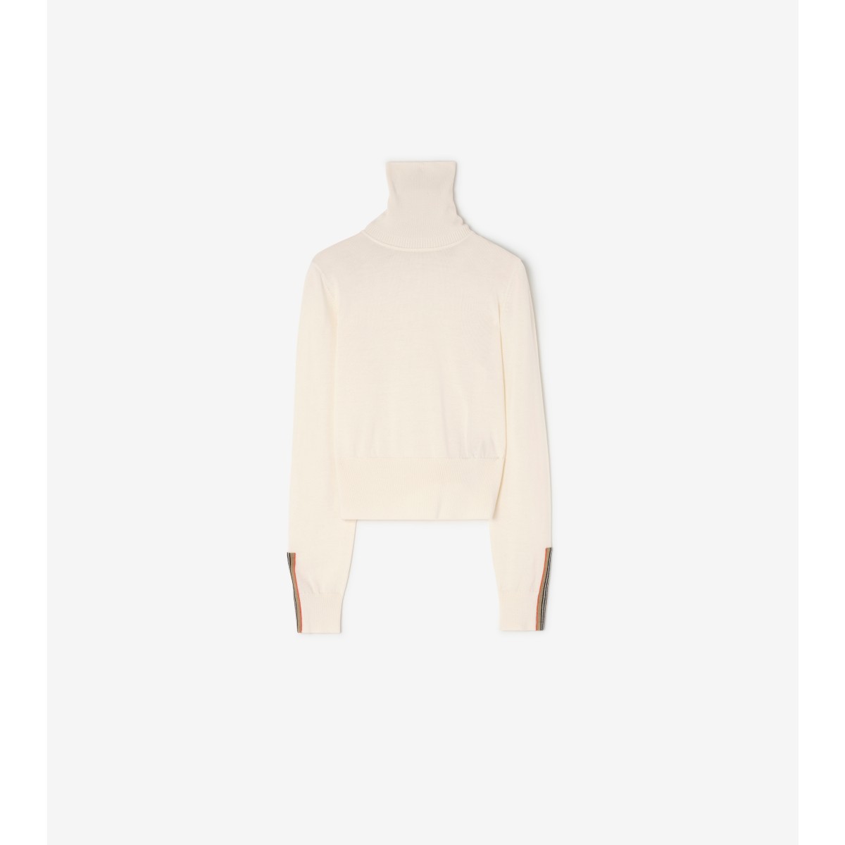  Stripe Wool Rollneck Sweater