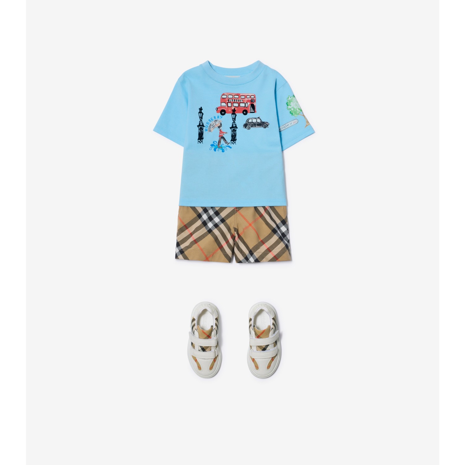 ロンドン コットンTシャツ