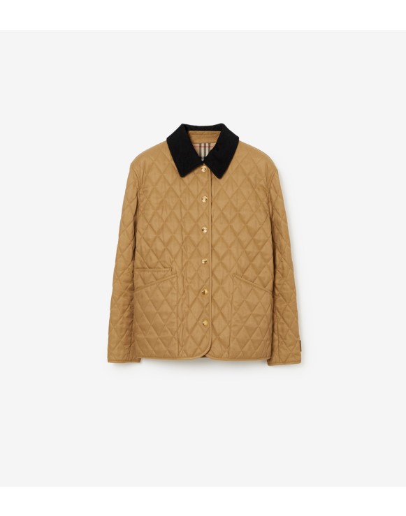 Burberry quilted jacket womens sale best sale