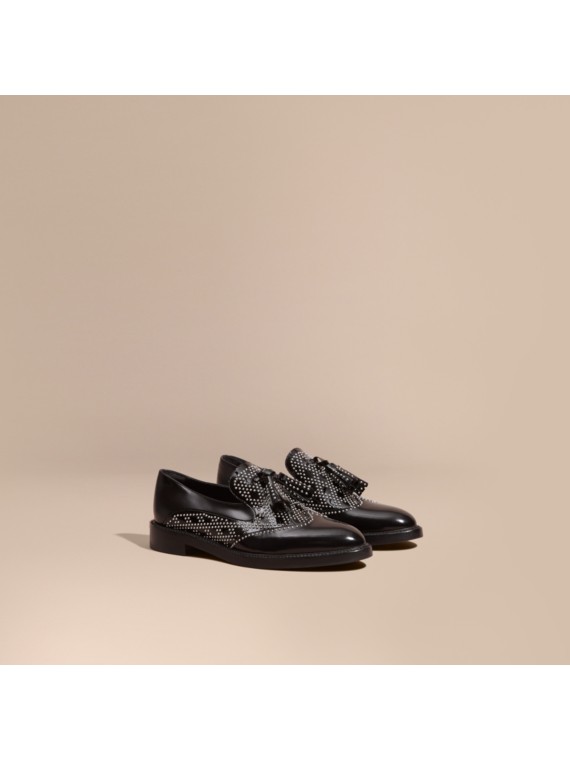 mocassin femme burberry