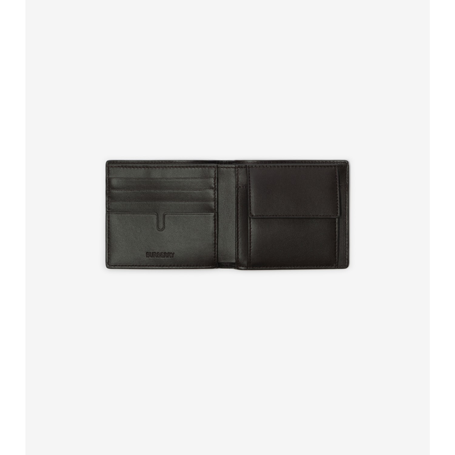 City Check Bifold Coin Wallet