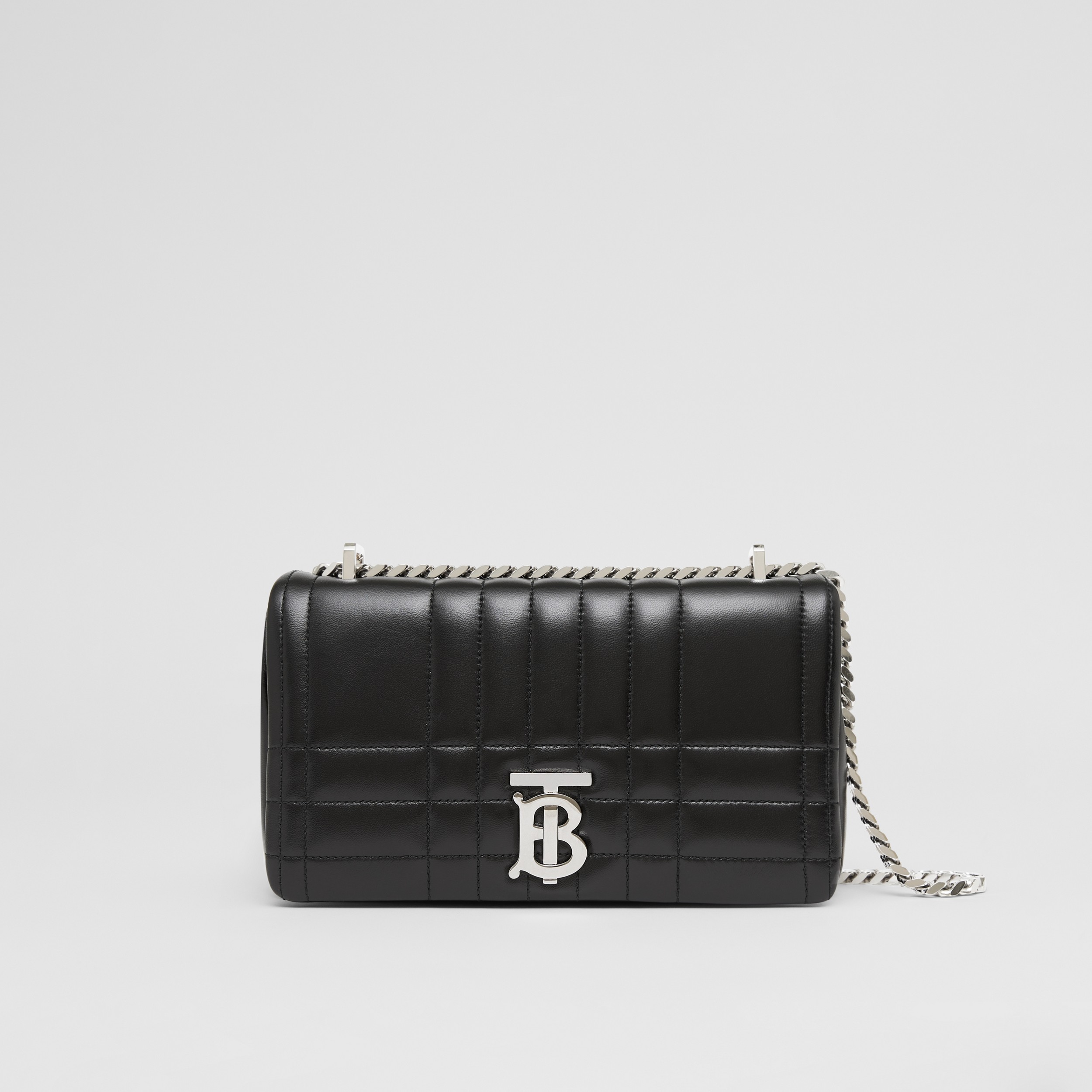Quilted Leather Small Lola Bag in Black - Women | Burberry® Official - 1