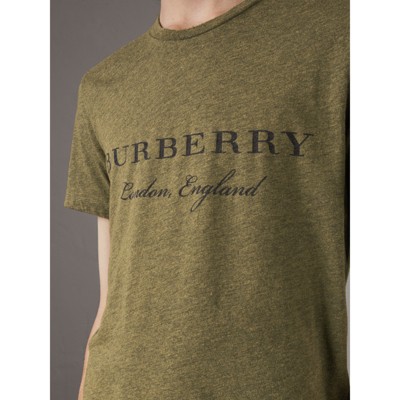 olive burberry shirt