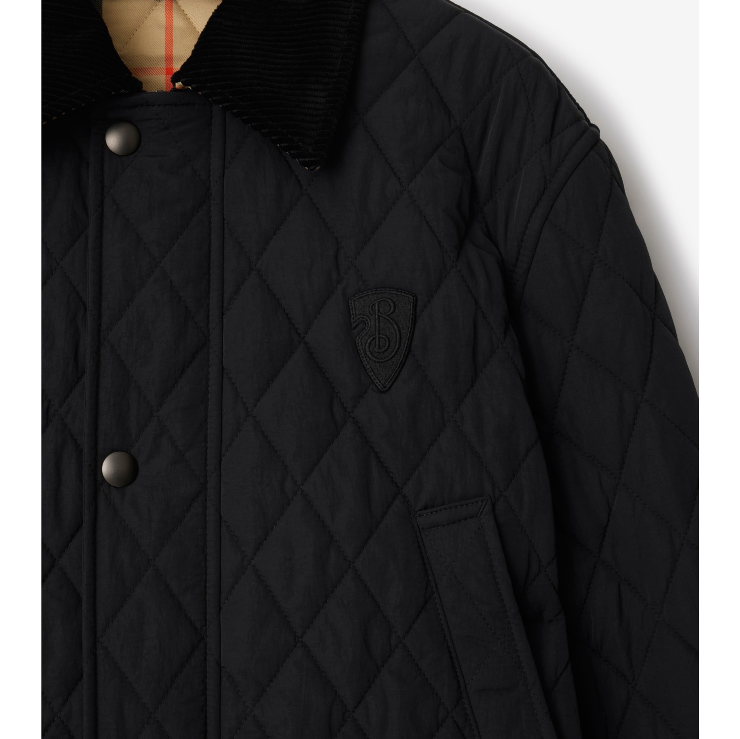 Quilted burberry jacket sale online