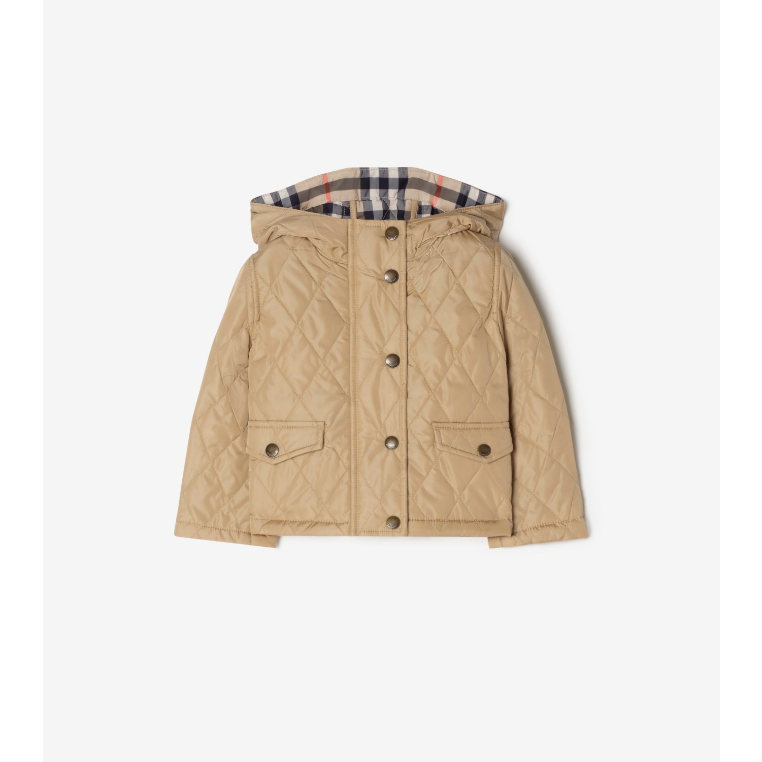 Quilted Nylon Parka