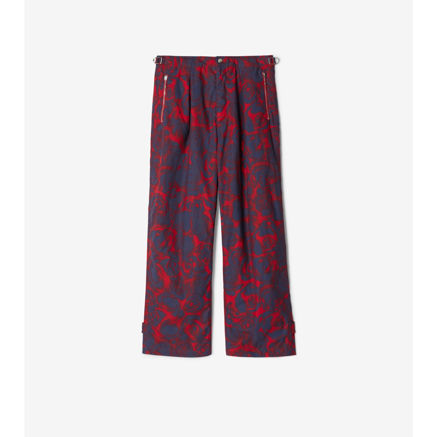 Printed pleated trousers - Man