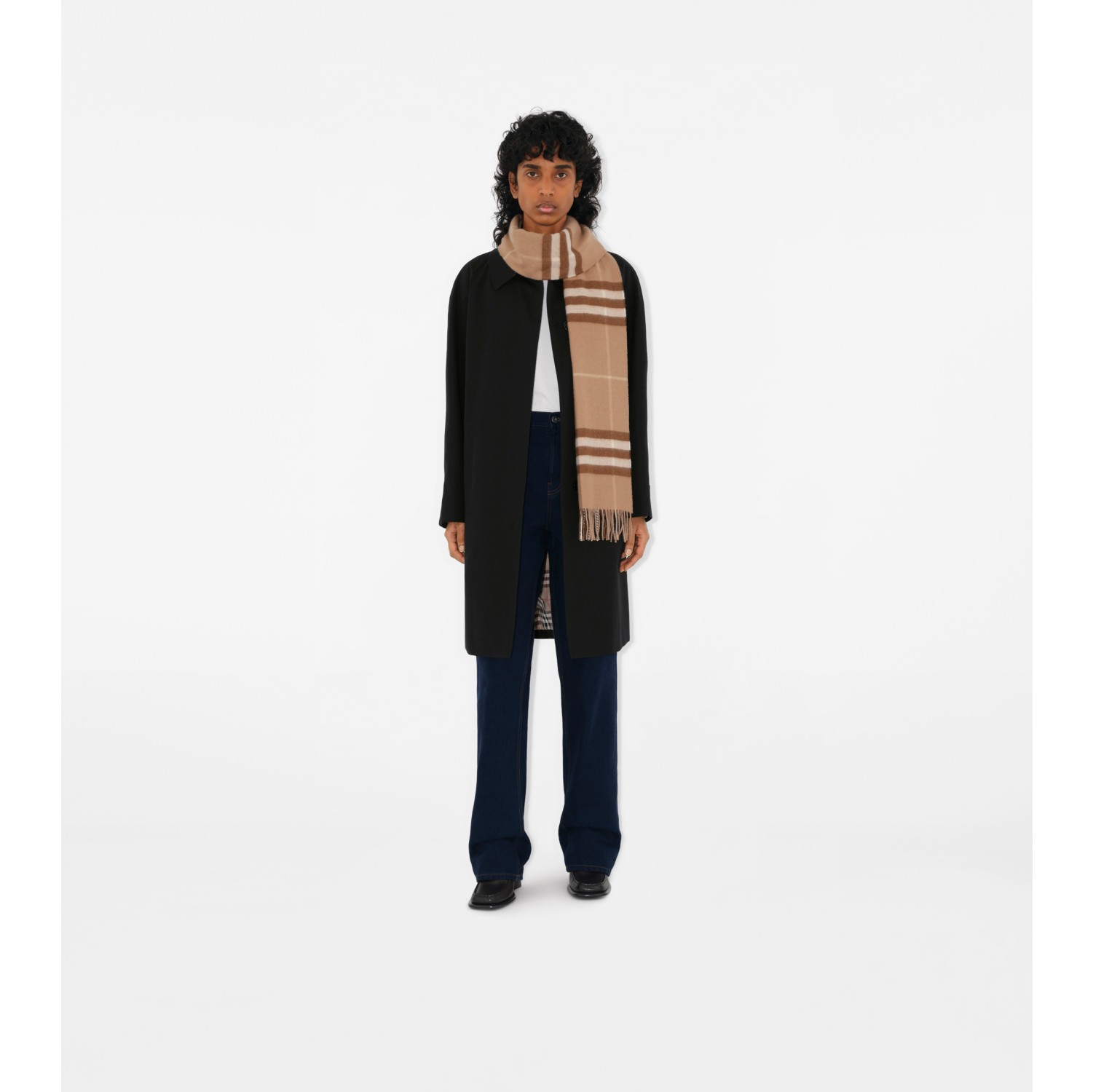 Mens burberry scarf online