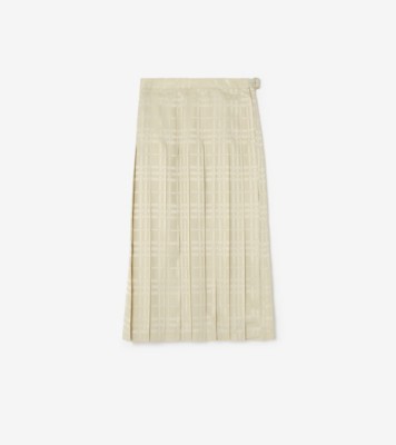 Silk Midi Kilt Champagne ®