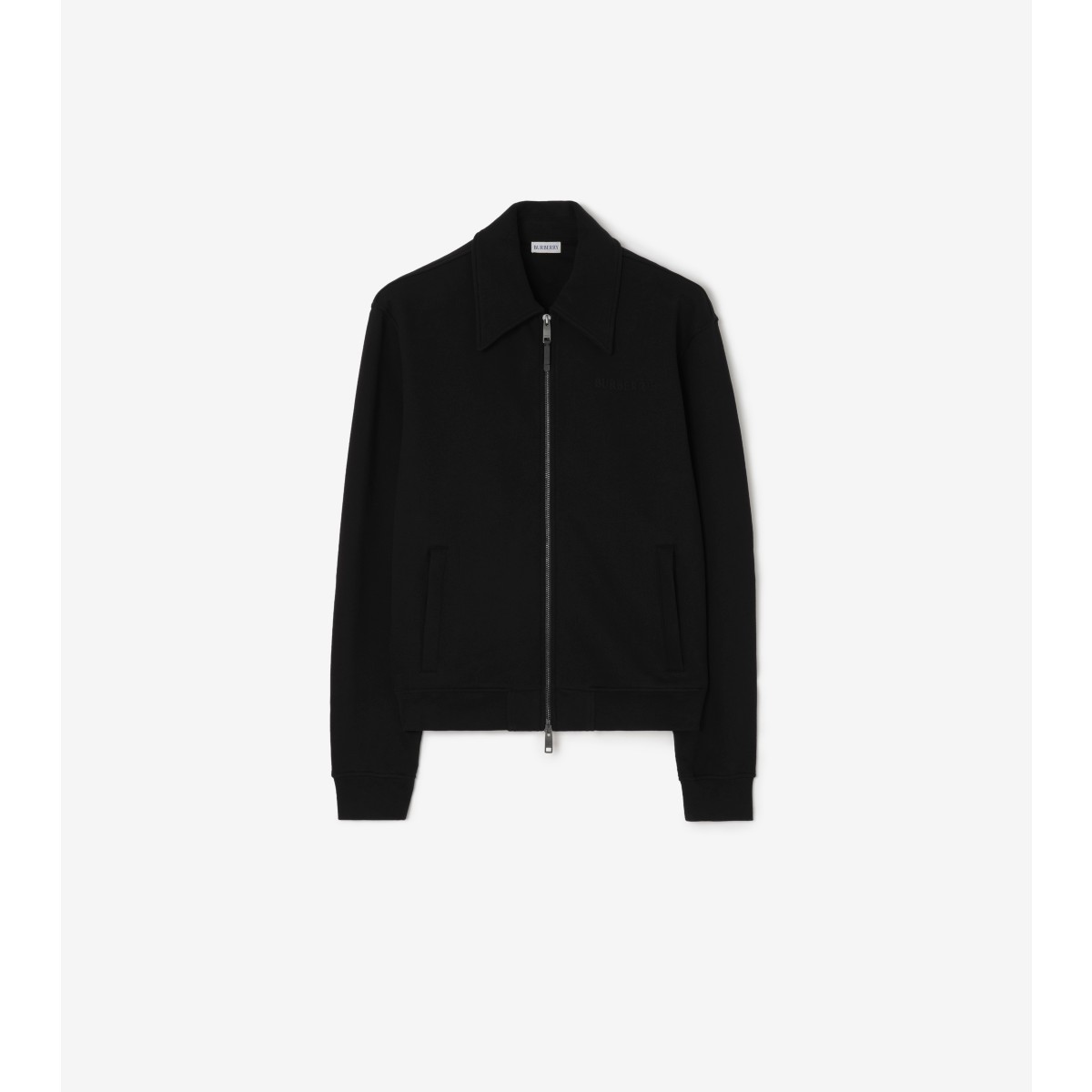  Check Logo Cotton Jacket