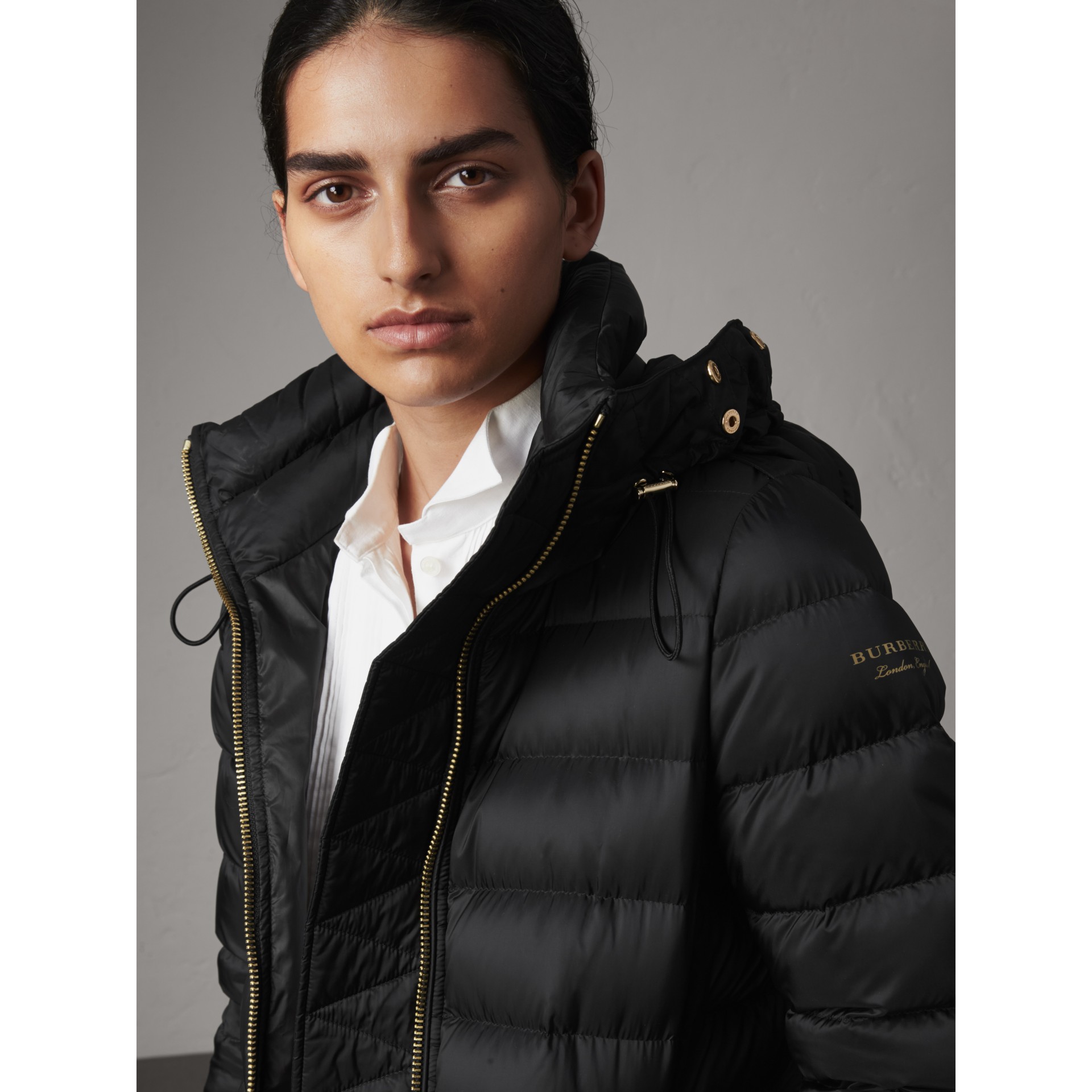 ladies burberry puffer jacket