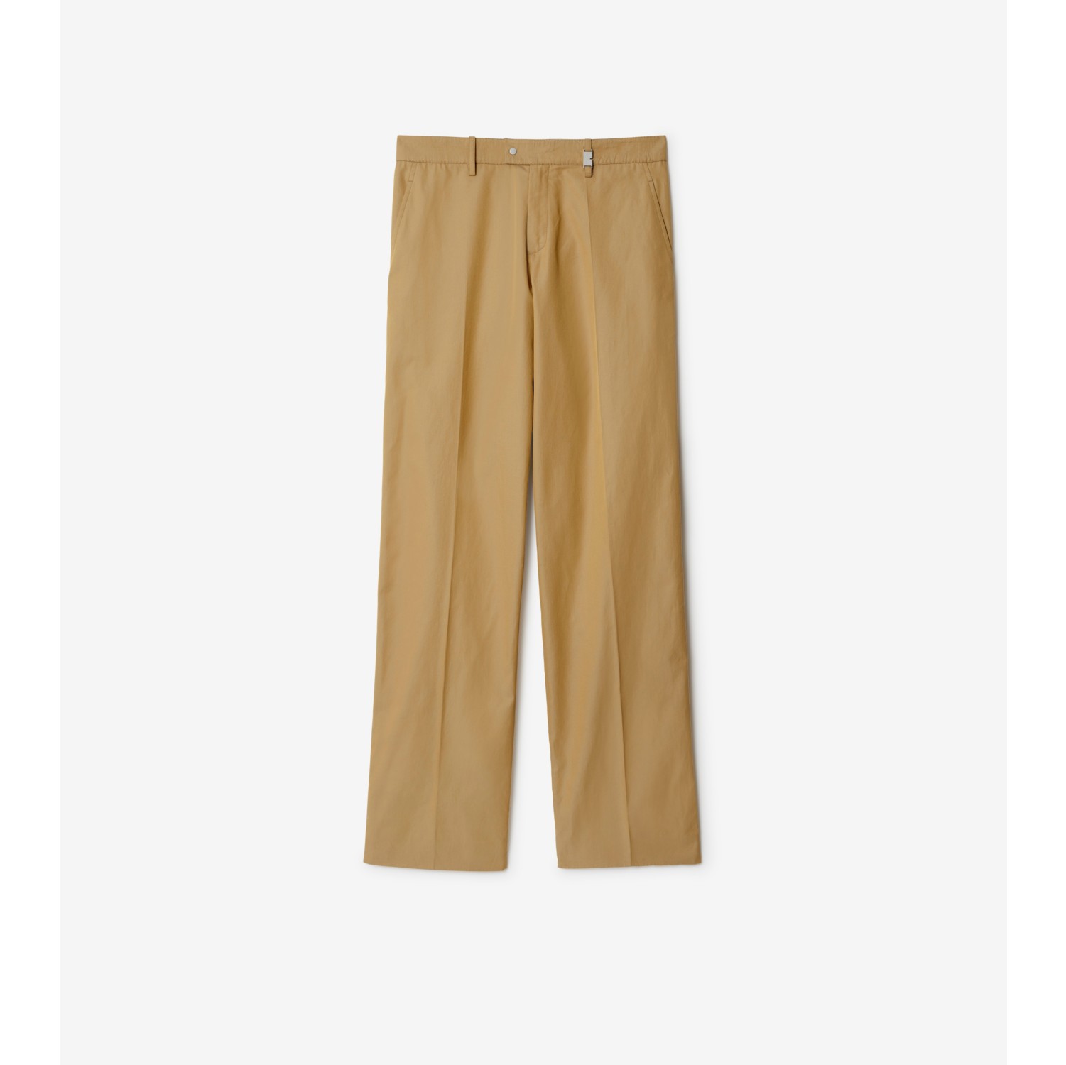 Pants regular fit cotton chinos for mens