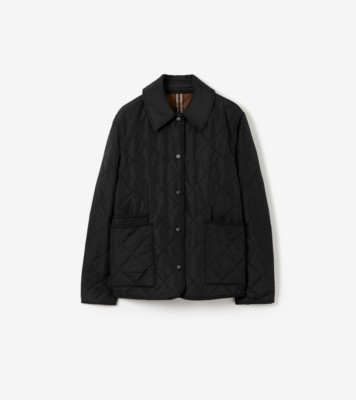 Mens burberry quilted clearance jacket sale