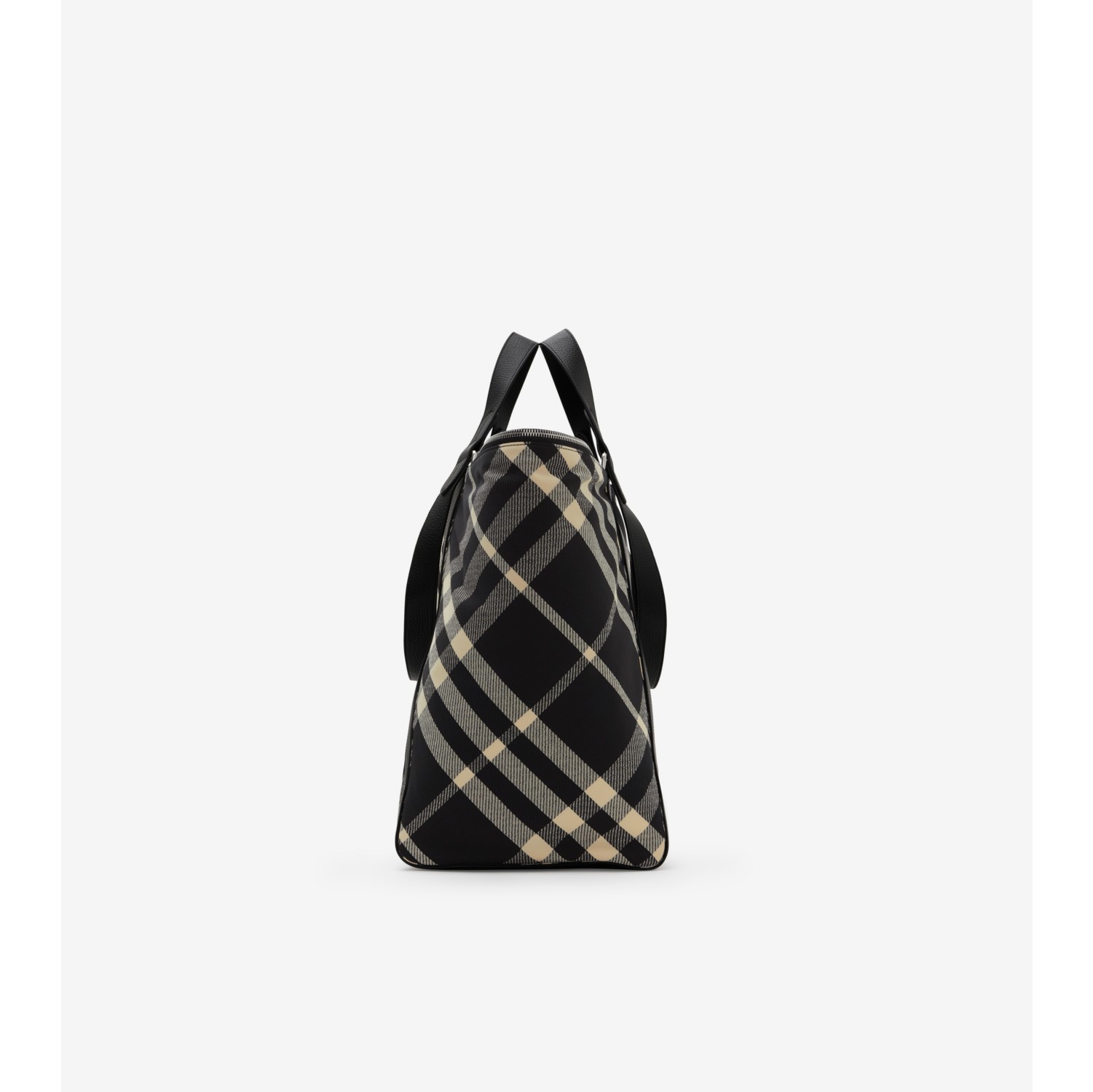 Medium Field Tote in Black/calico - Women | Burberry® Official