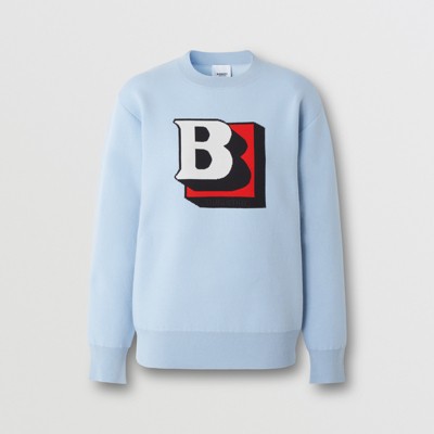 burberry grey sweater