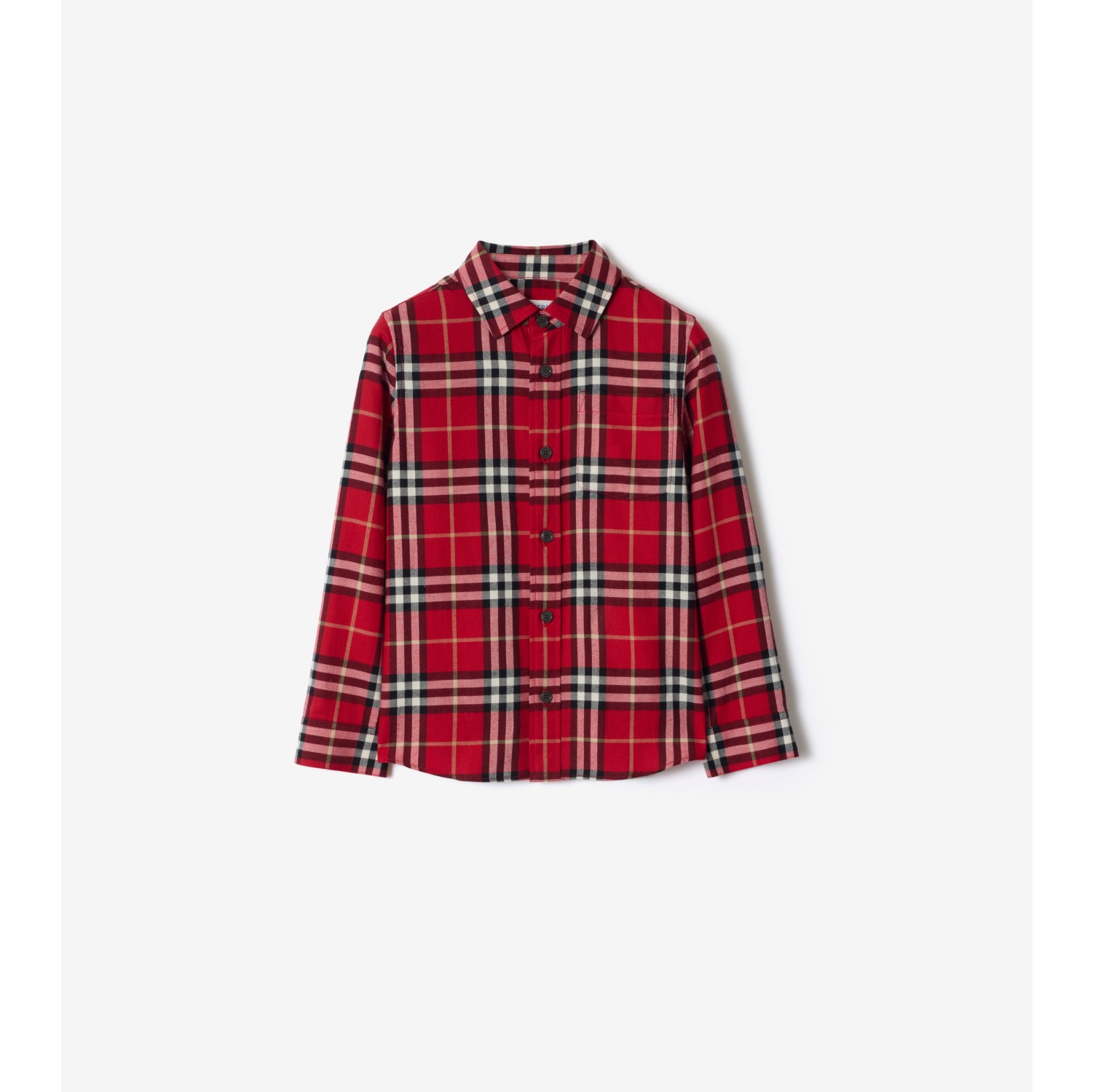 Chemise en flanelle de coton Check