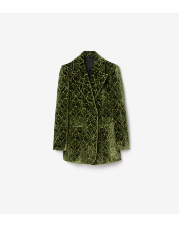 Baroque Velvet Blazer