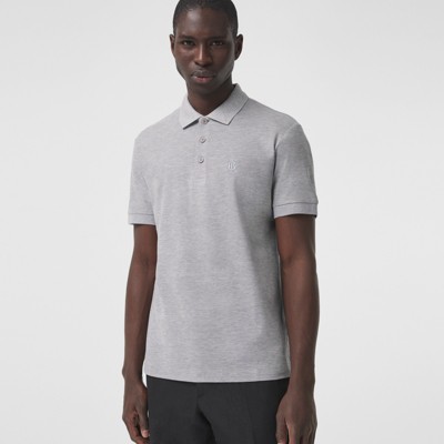 burberry pique polo mens