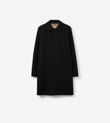 ミッドレングス カムデン ヘリテージ カーコート (ブラック) - メンズ, コットンギャバジン | Burberry®公式サイト