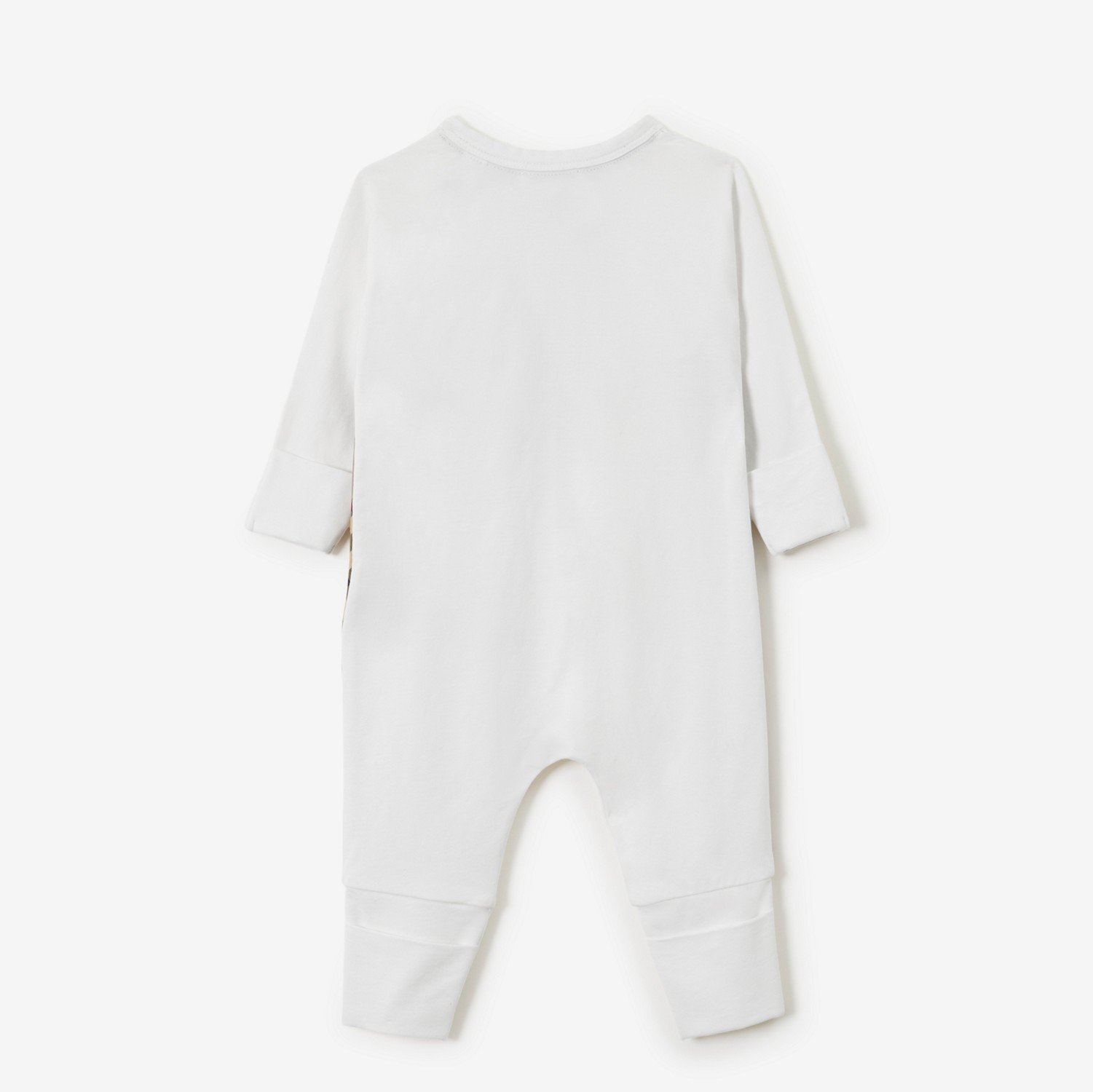 Gift set para bebê com três peças de algodão (Branco) - Crianças | Burberry® oficial