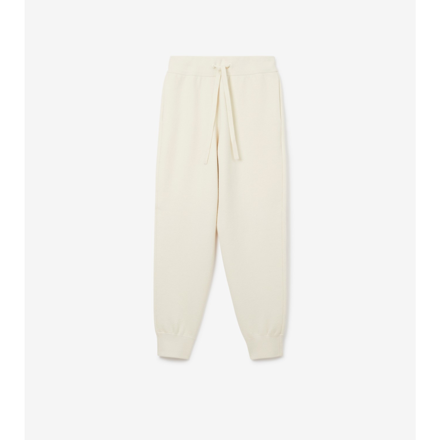 Pantalon de jogging en cachemire mélangé (Blanc naturel) - Femme