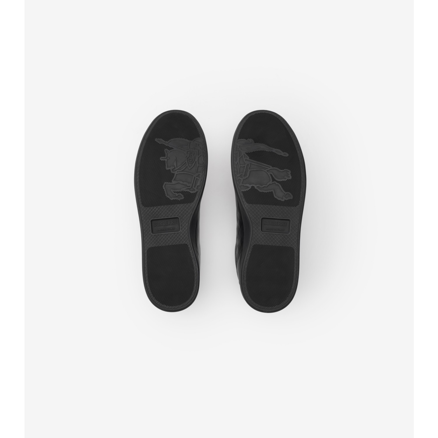 Embossed Check Leather Set Sneakers​